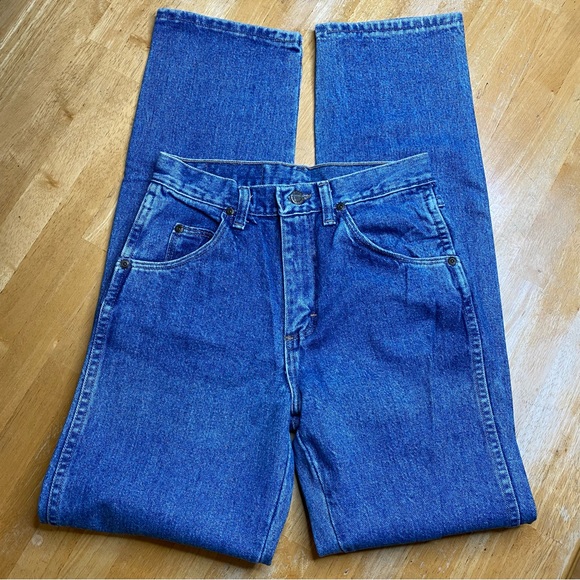 Vintage Wrangler Jeans in medium wash, great vintage condition - Picture 4 of 8